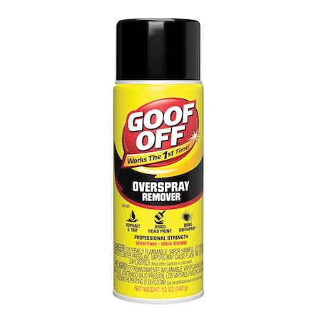Klean-Strip Automotive Goof Off Overspray Remover, Can FG821